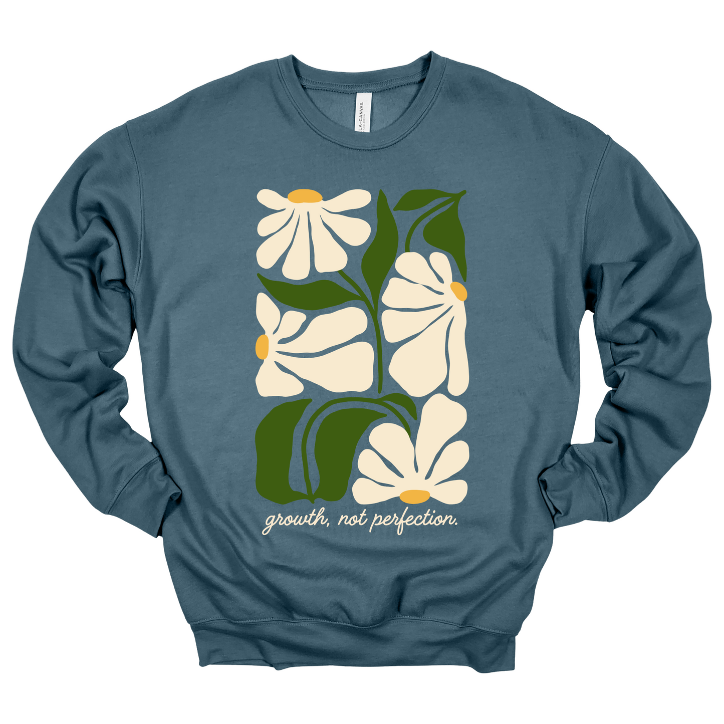 Growth Not Perfection // Daisy | Adult Crewneck