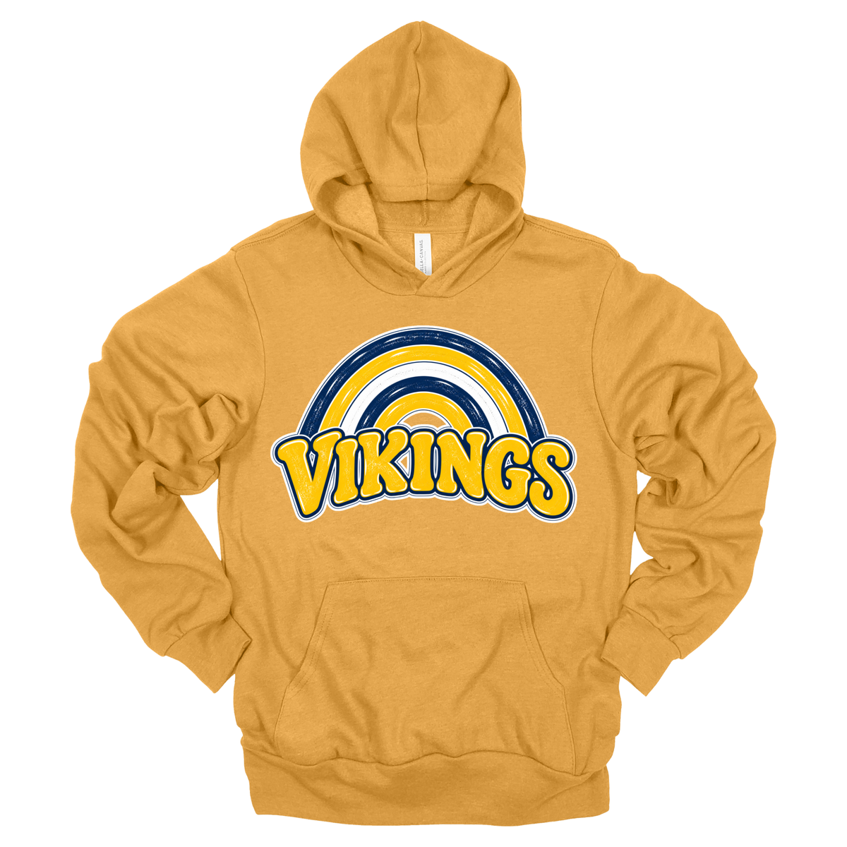 Vikings Rainbow | Adult Hooded Sweatshirt