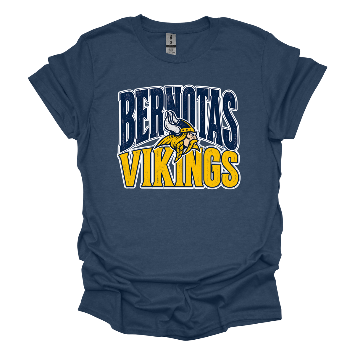Bernotas Vikings Mascot | Short Sleeve Tee