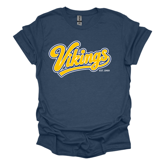 Vikings, Est. 1969 | Short Sleeve Tee