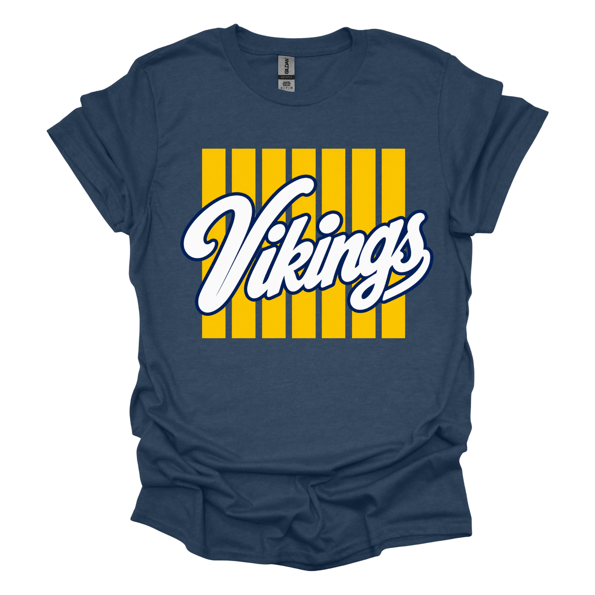 Vikings Stripes | Short Sleeve Tee