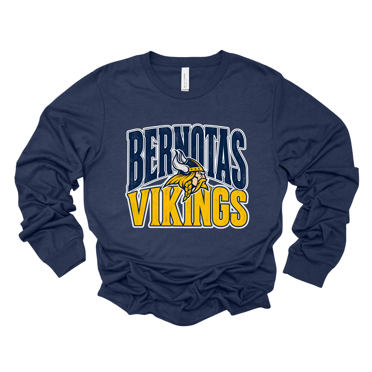 Bernotas Vikings Mascot | Long Sleeve Tee