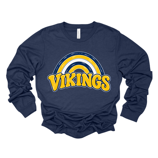 Vikings Rainbow | Long Sleeve Tee