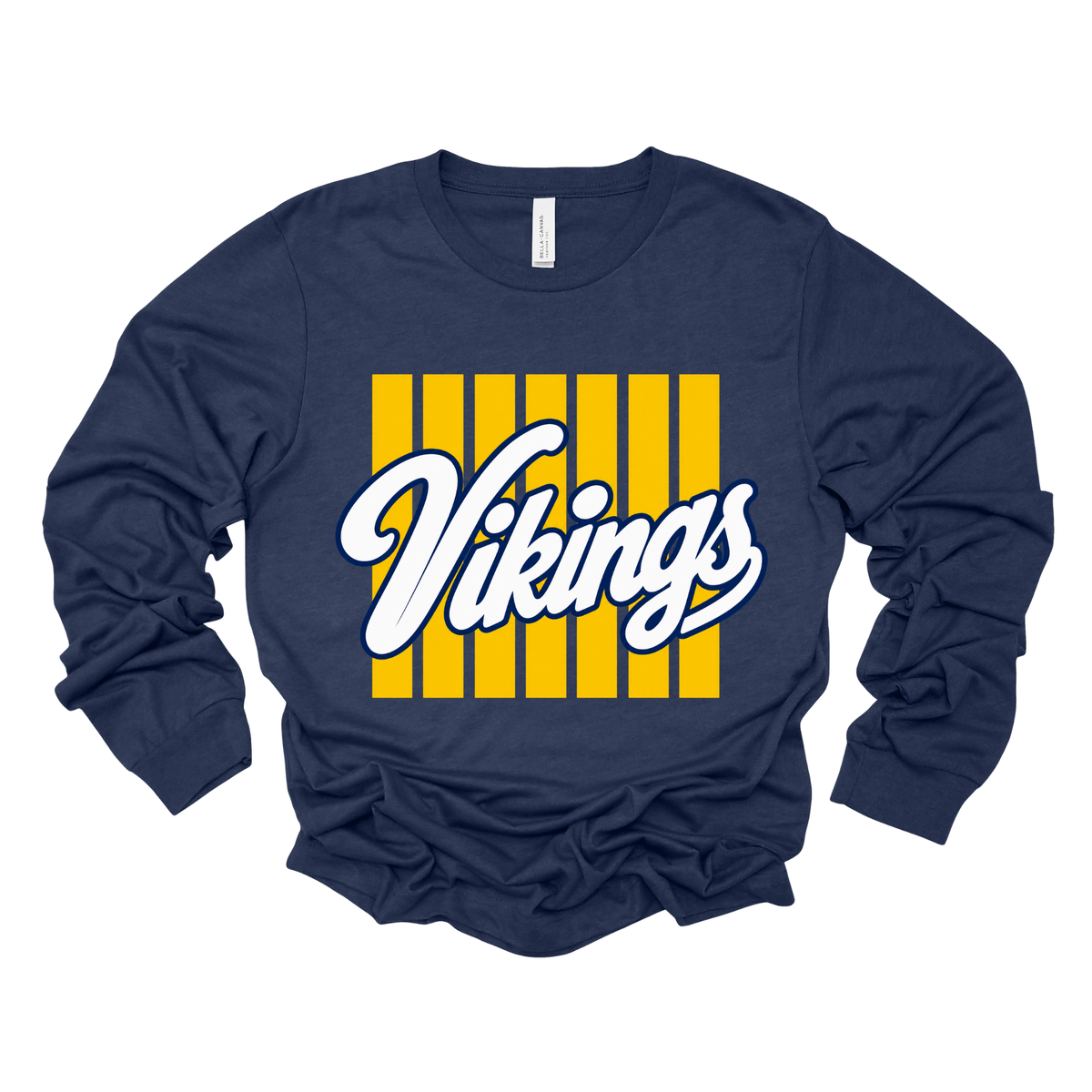 Vikings Stripes | Long Sleeve Tee
