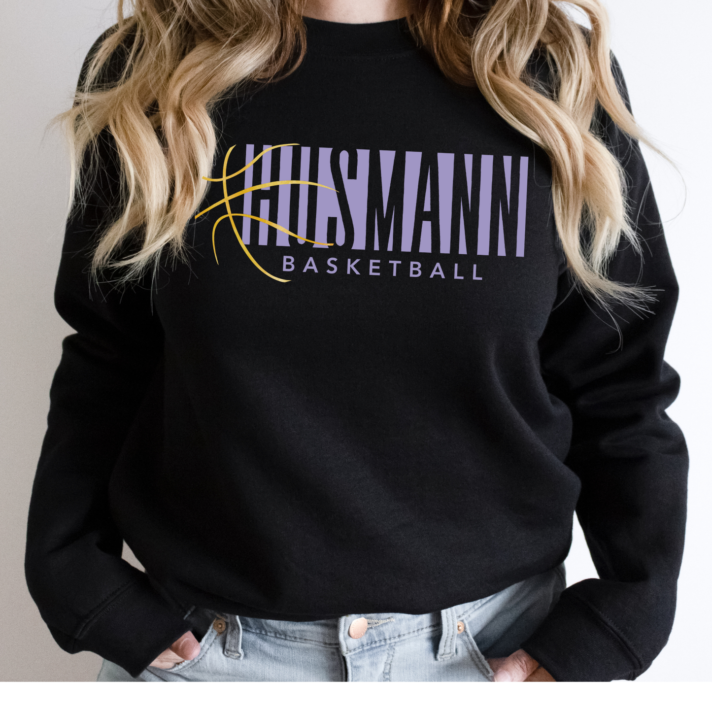 Husmann Basketball | Adult Crewneck