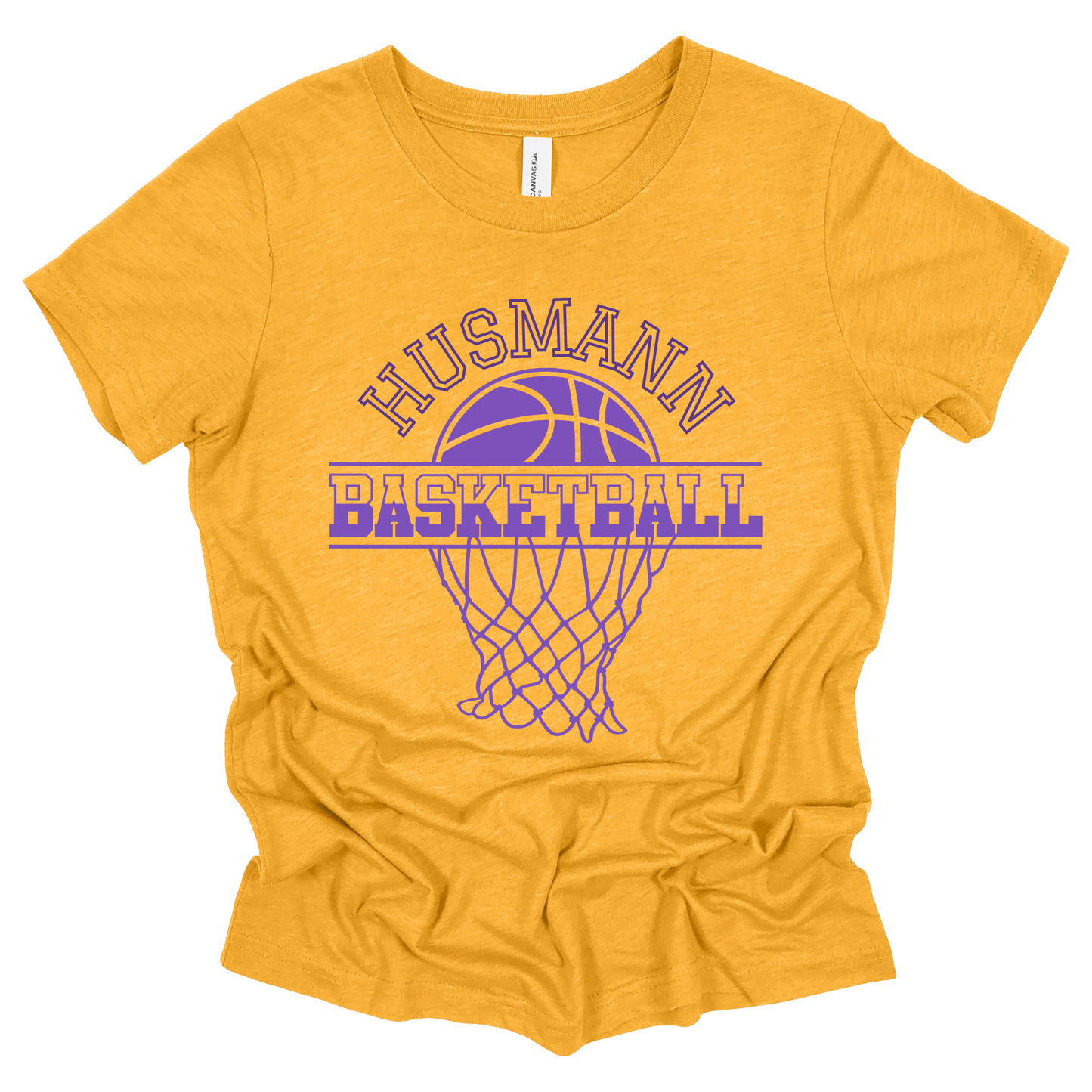 Husmann Elementary Basketball | Short Sleeve Adult Tee