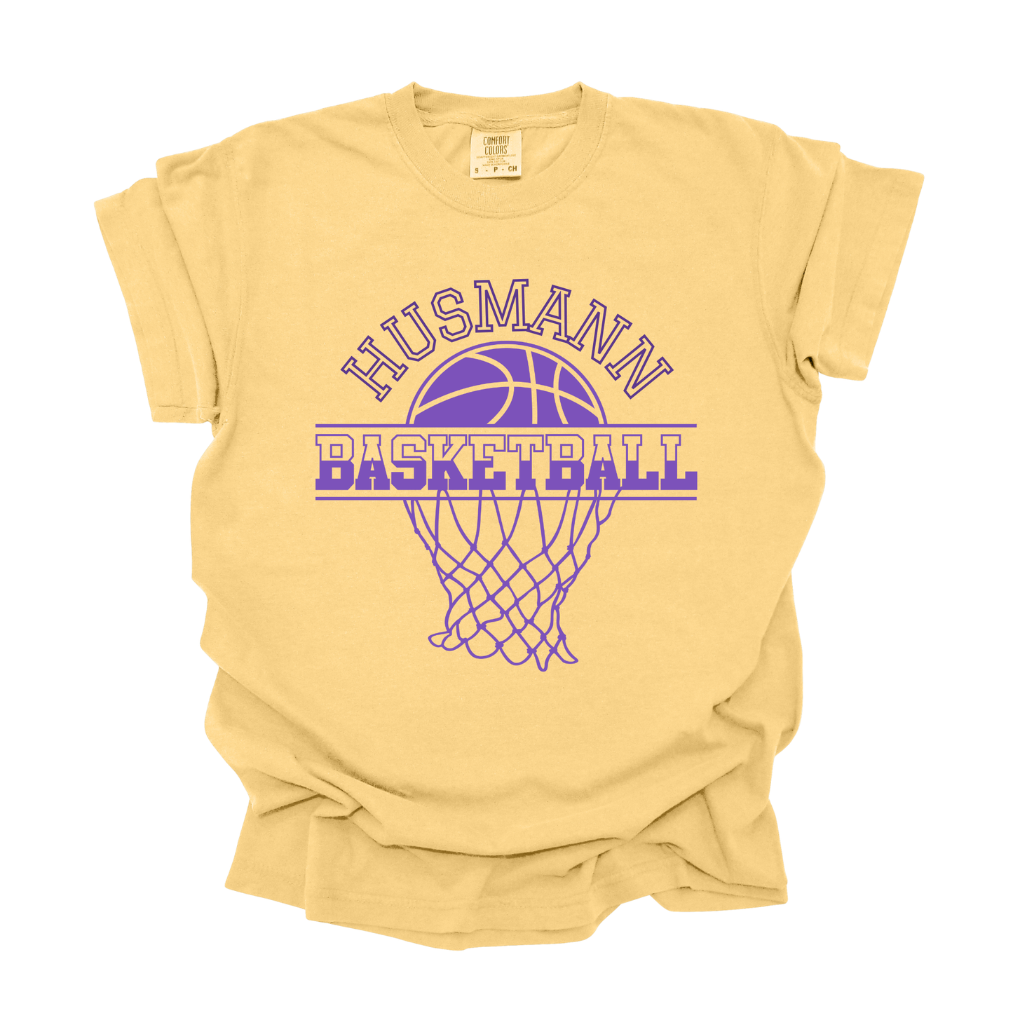 Husmann Elementary Basketball | Short Sleeve Adult Tee