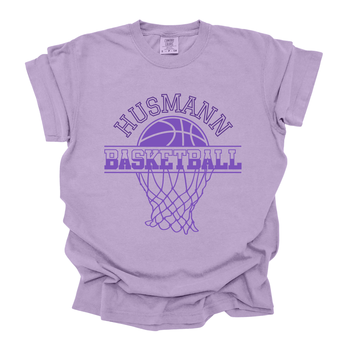 Husmann Elementary Basketball | Short Sleeve Adult Tee