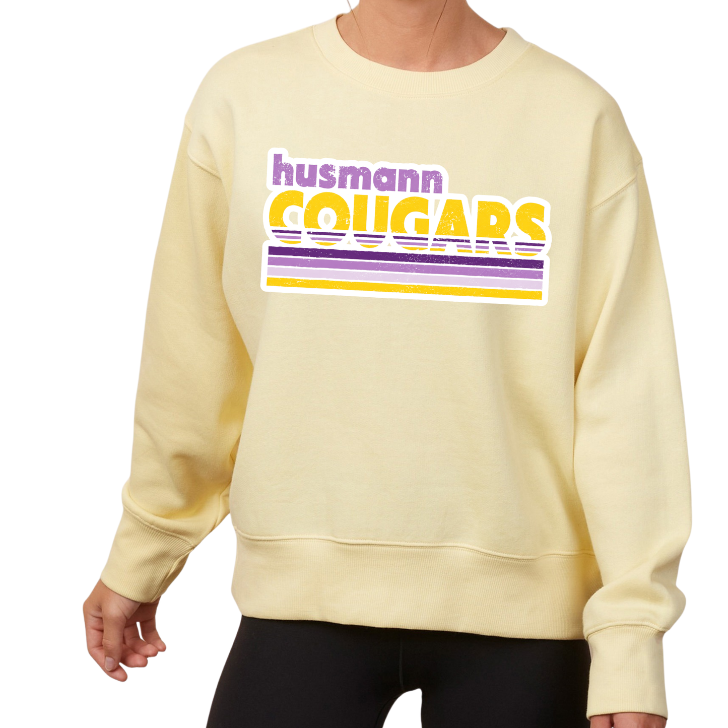 Retro Husmann | Ladies Boxy Crewneck