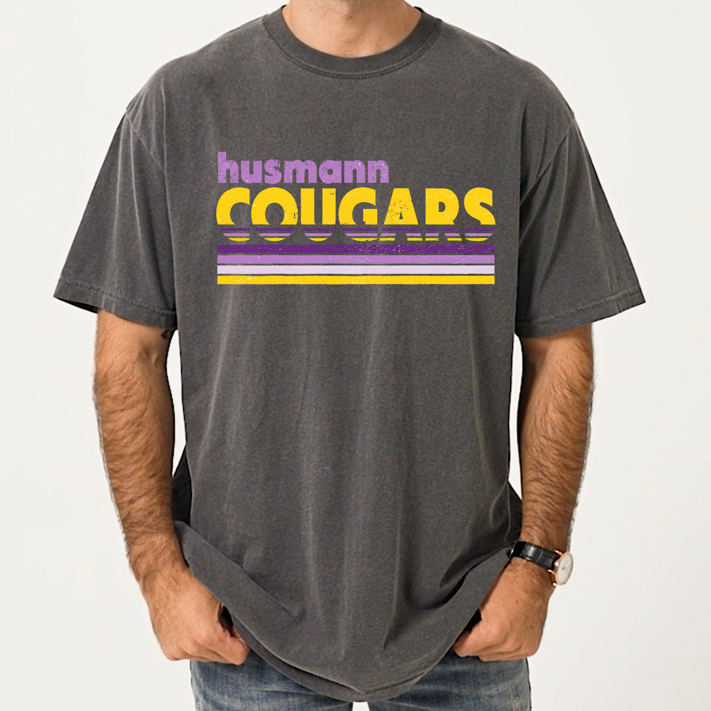 Retro Husmann | Short Sleeve Adult Tee