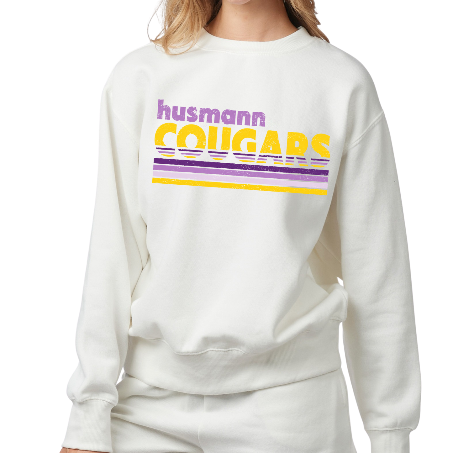 Retro Husmann | Ladies Boxy Crewneck