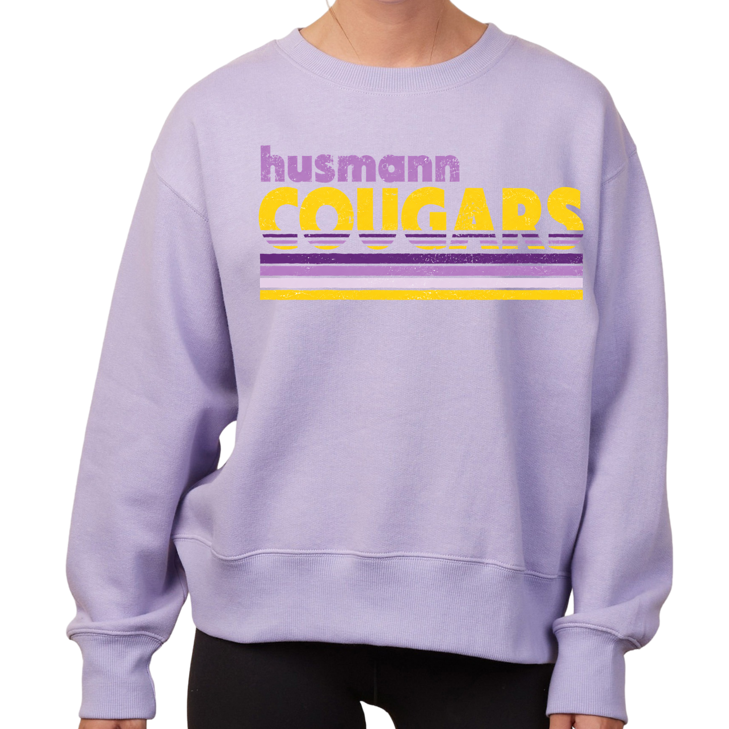 Retro Husmann | Ladies Boxy Crewneck