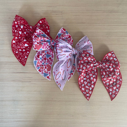 Heart Month Bows | A Grace & Gwen Collaboration