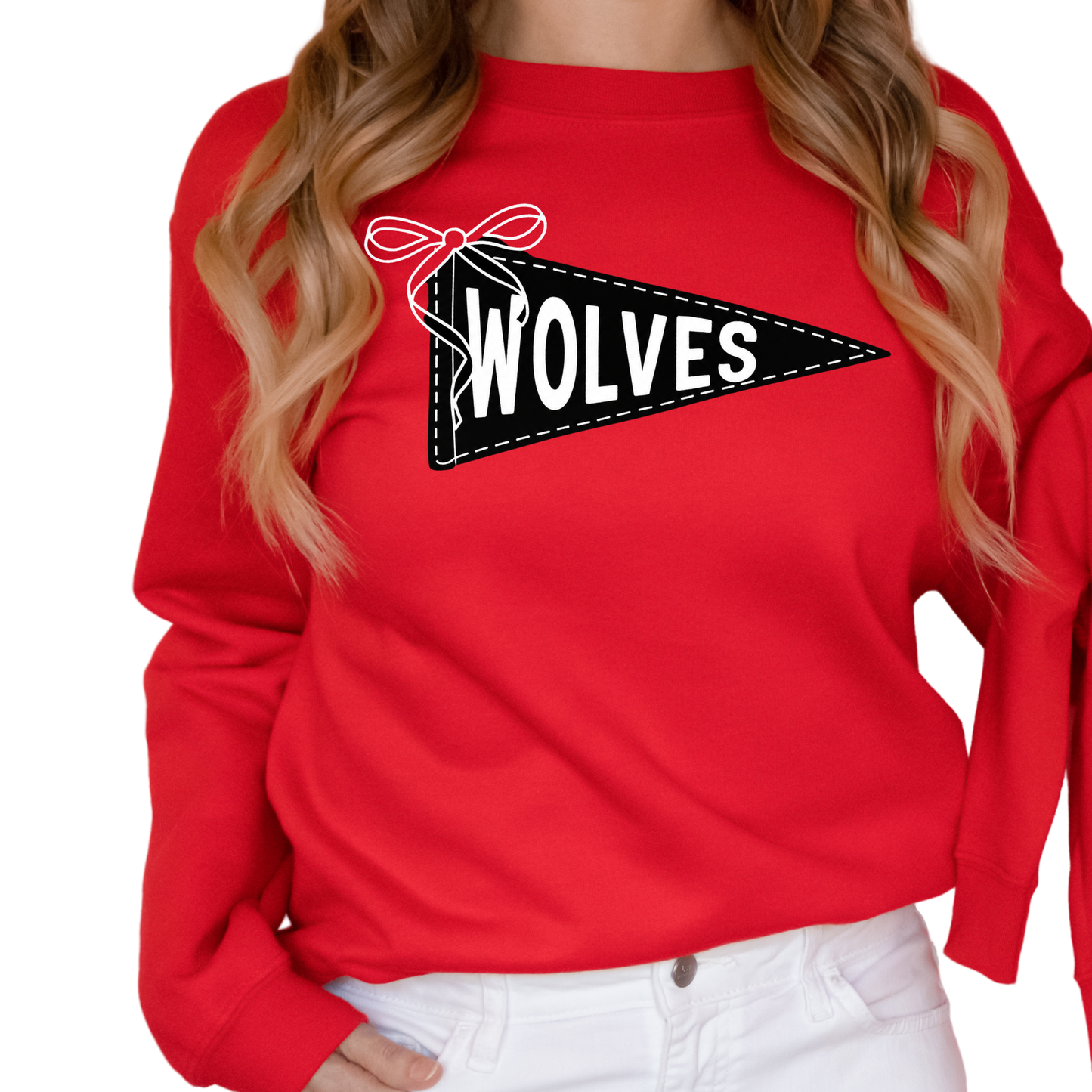 Indian Prairie Bow Flag | Adult Crewneck