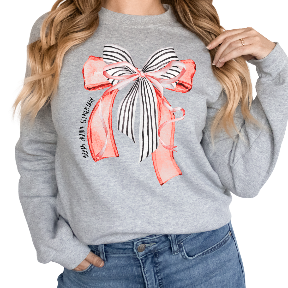 Indian Prairie Bows | Adult Crewneck