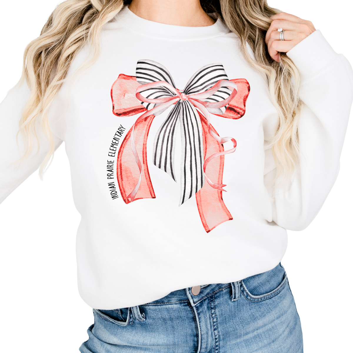Indian Prairie Bows | Adult Crewneck