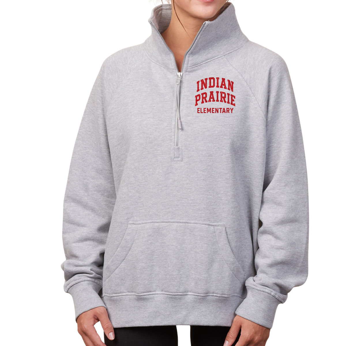 Indian Prairie Elementary | Womens Quarter Zip Fleece