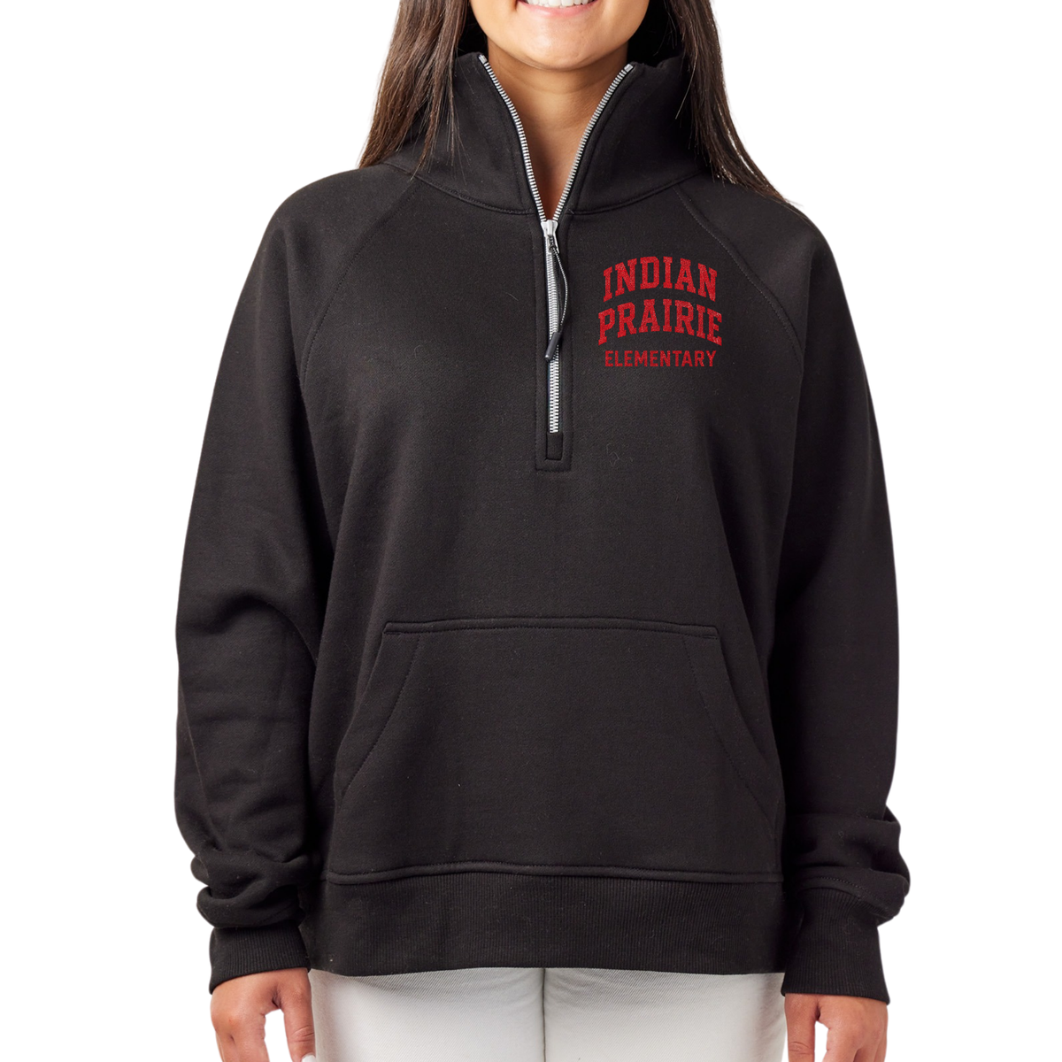Indian Prairie Elementary | Womens Quarter Zip Fleece