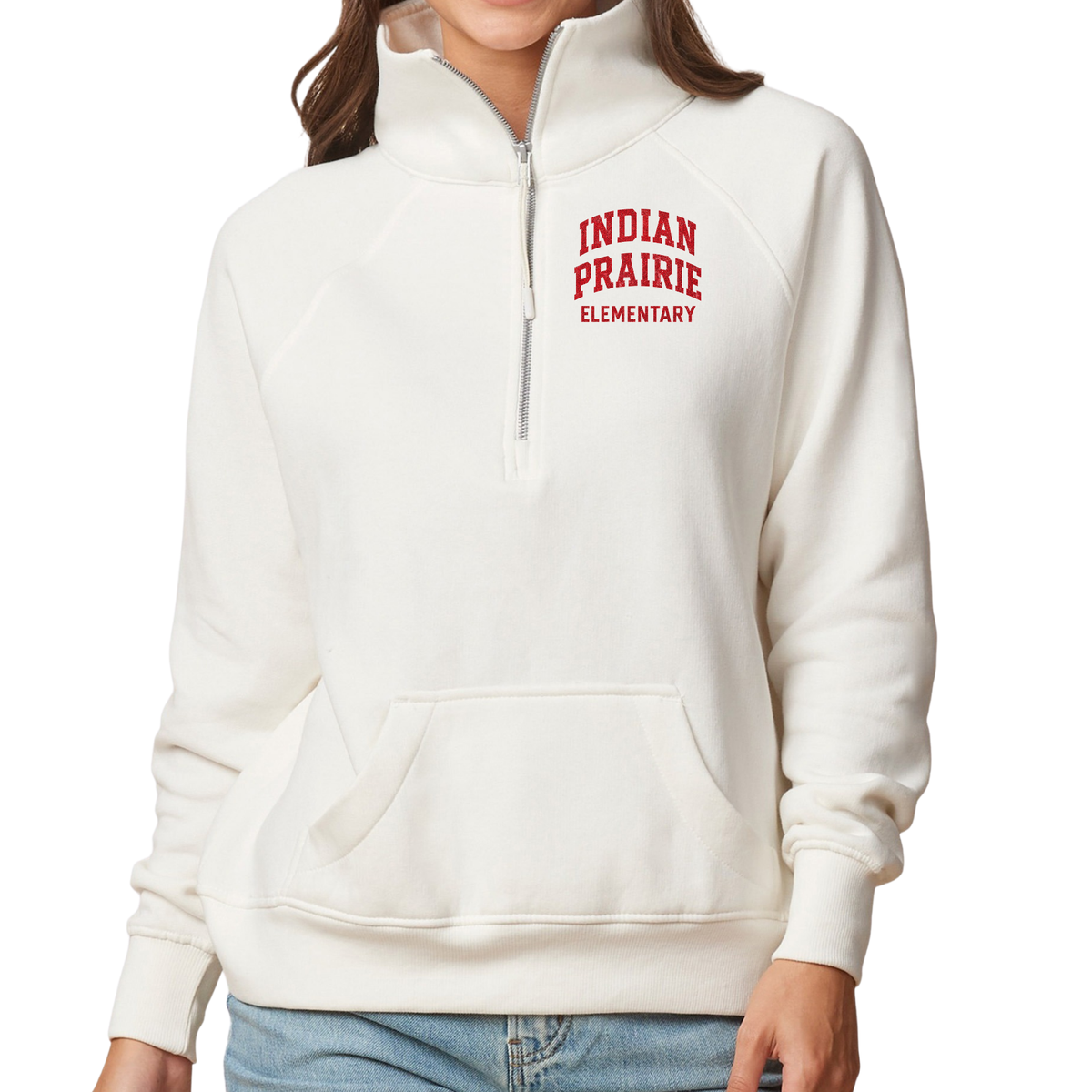 Indian Prairie Elementary | Womens Quarter Zip Fleece