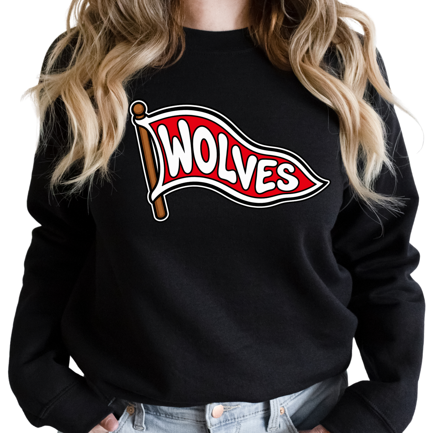 Indian Prairie Flag | Adult Crewneck