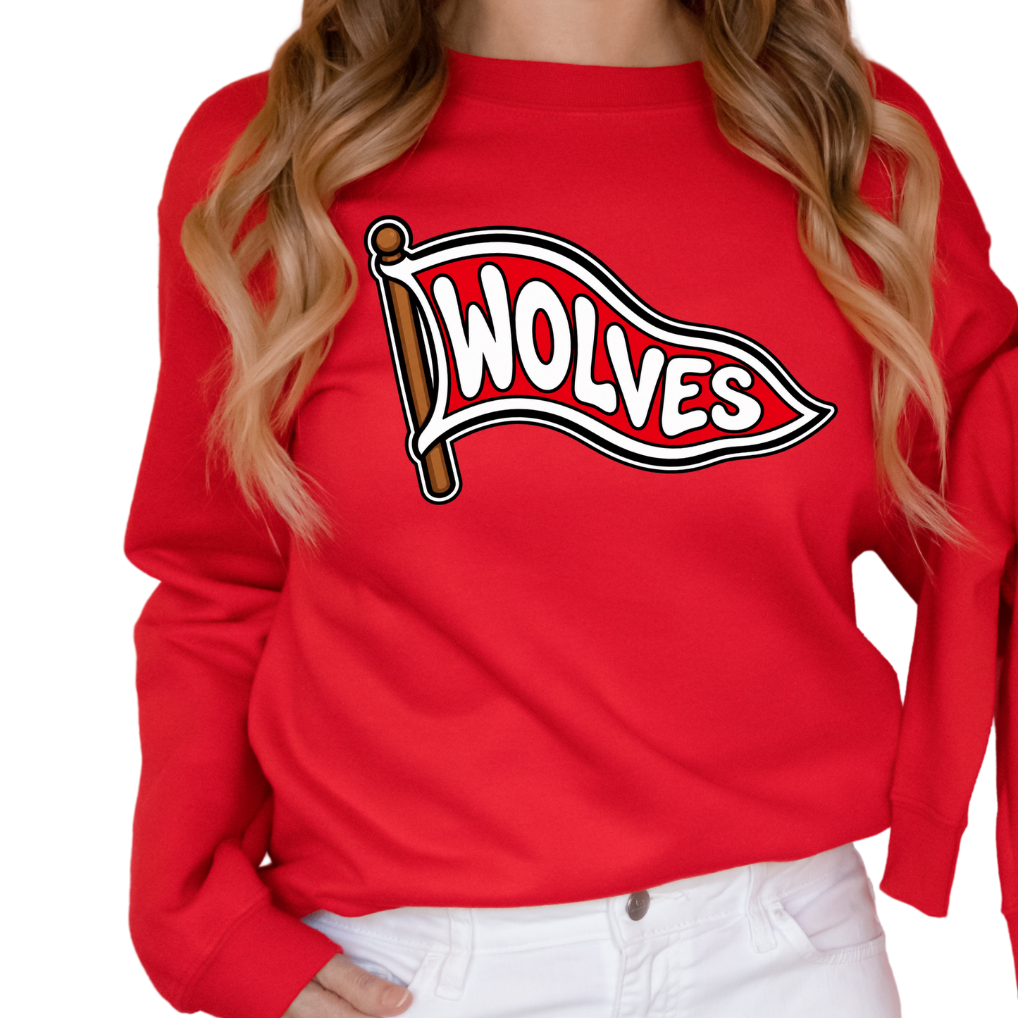 Indian Prairie Flag | Adult Crewneck