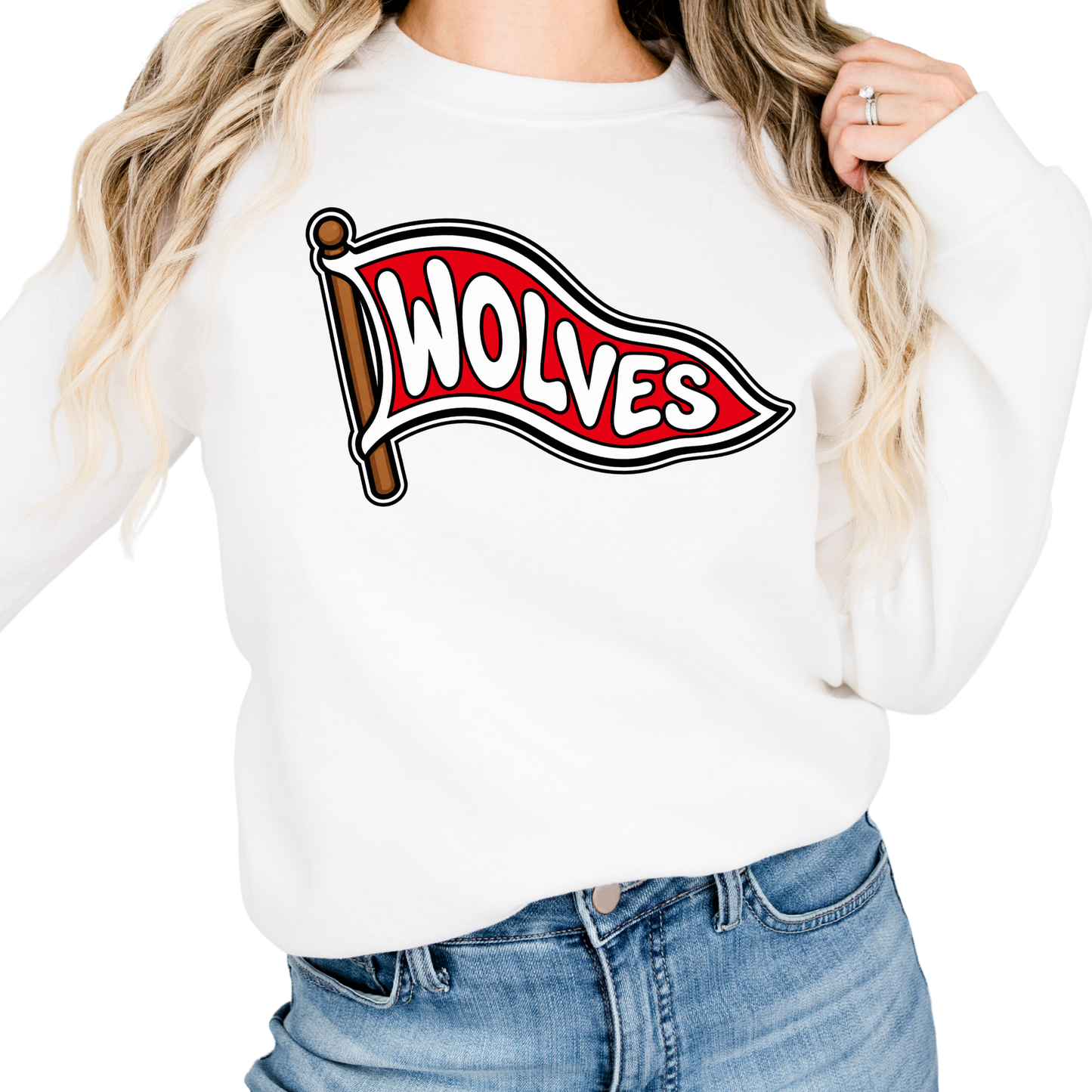 Indian Prairie Flag | Adult Crewneck