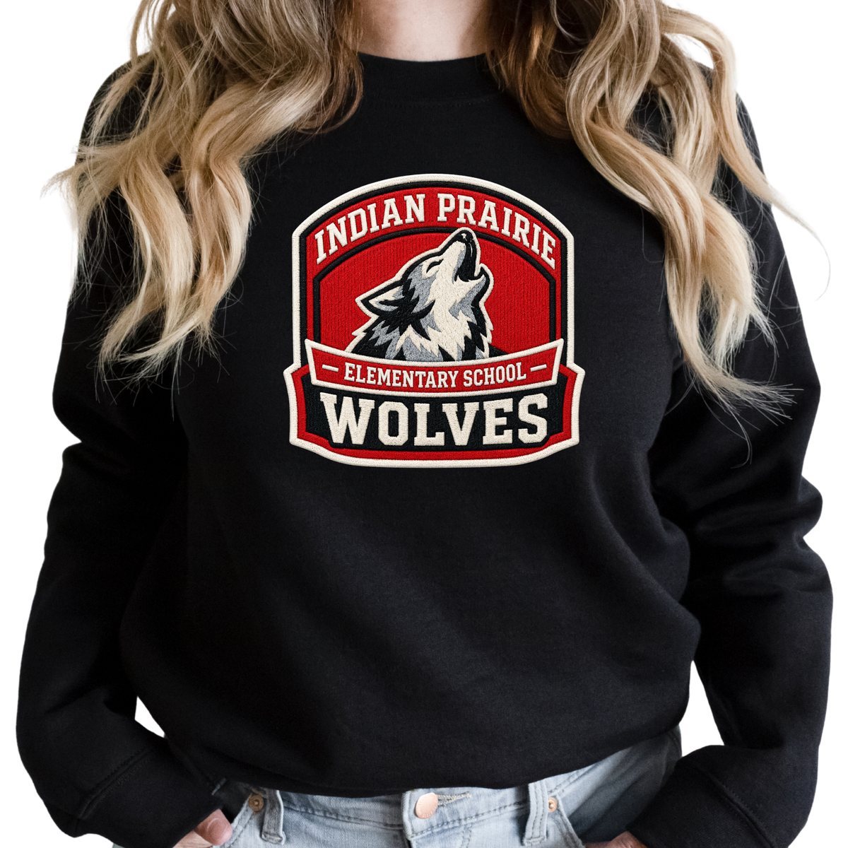 Indian Prairie Patch | Adult Crewneck