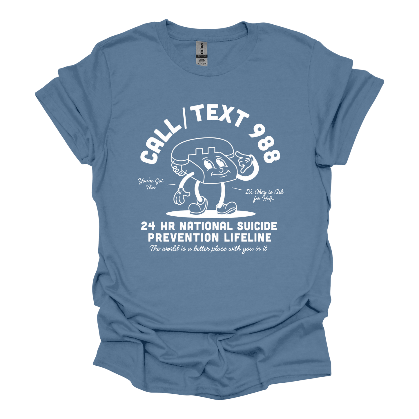 Call/Text 988 | Short Sleeve Tee