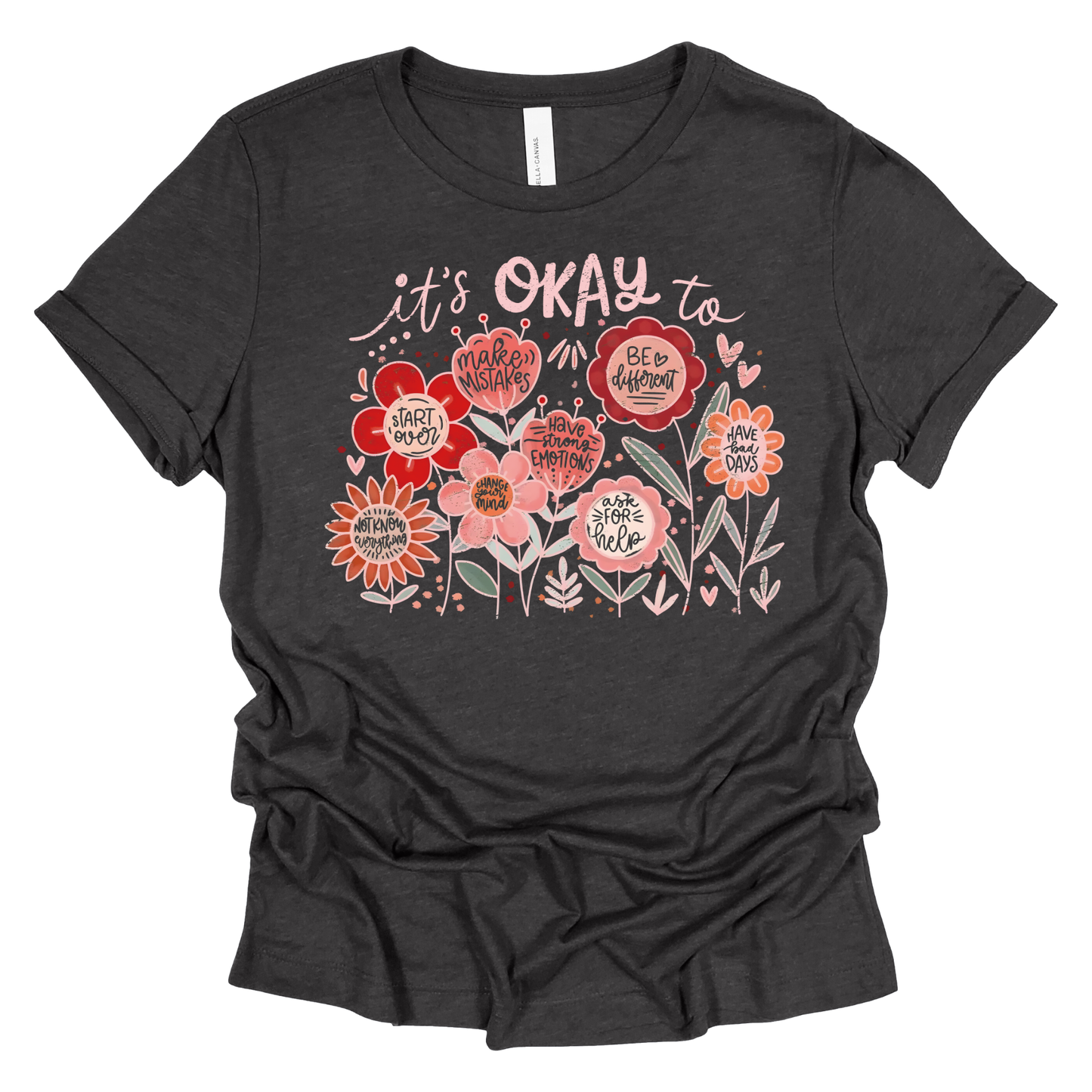 It's Okay // Pink | Short Sleeve Adult Tee