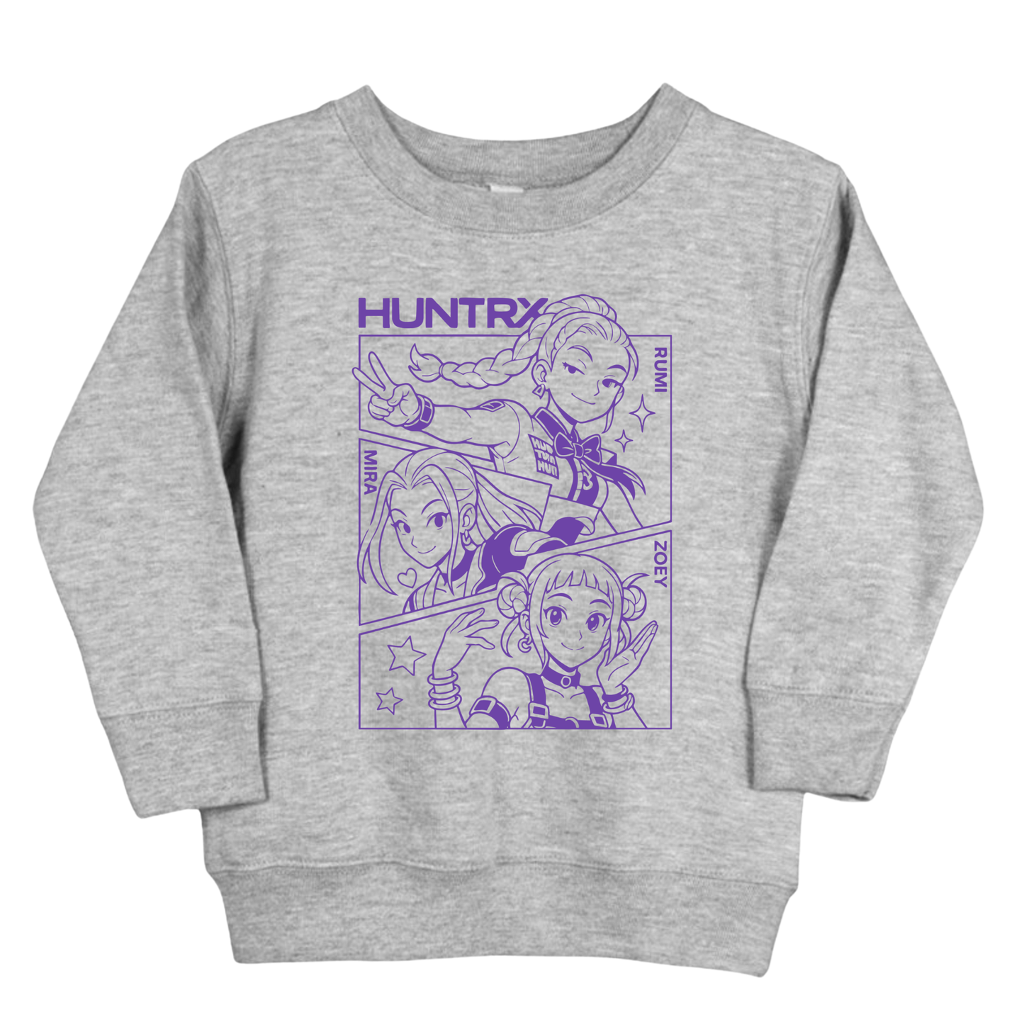 KPop Demon Hunters | Youth Fleece Crewneck
