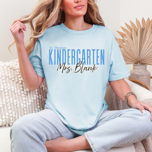 Personalized Lower Elementary Teacher | Short Sleeve Adult Tee