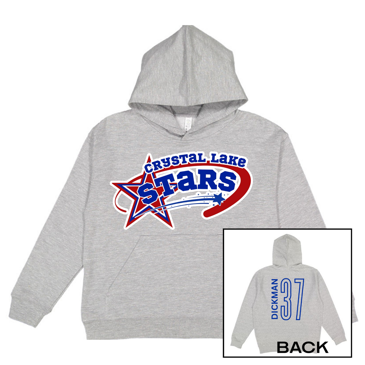 CL Stars Baseball | Youth Hooded Sweatshirt