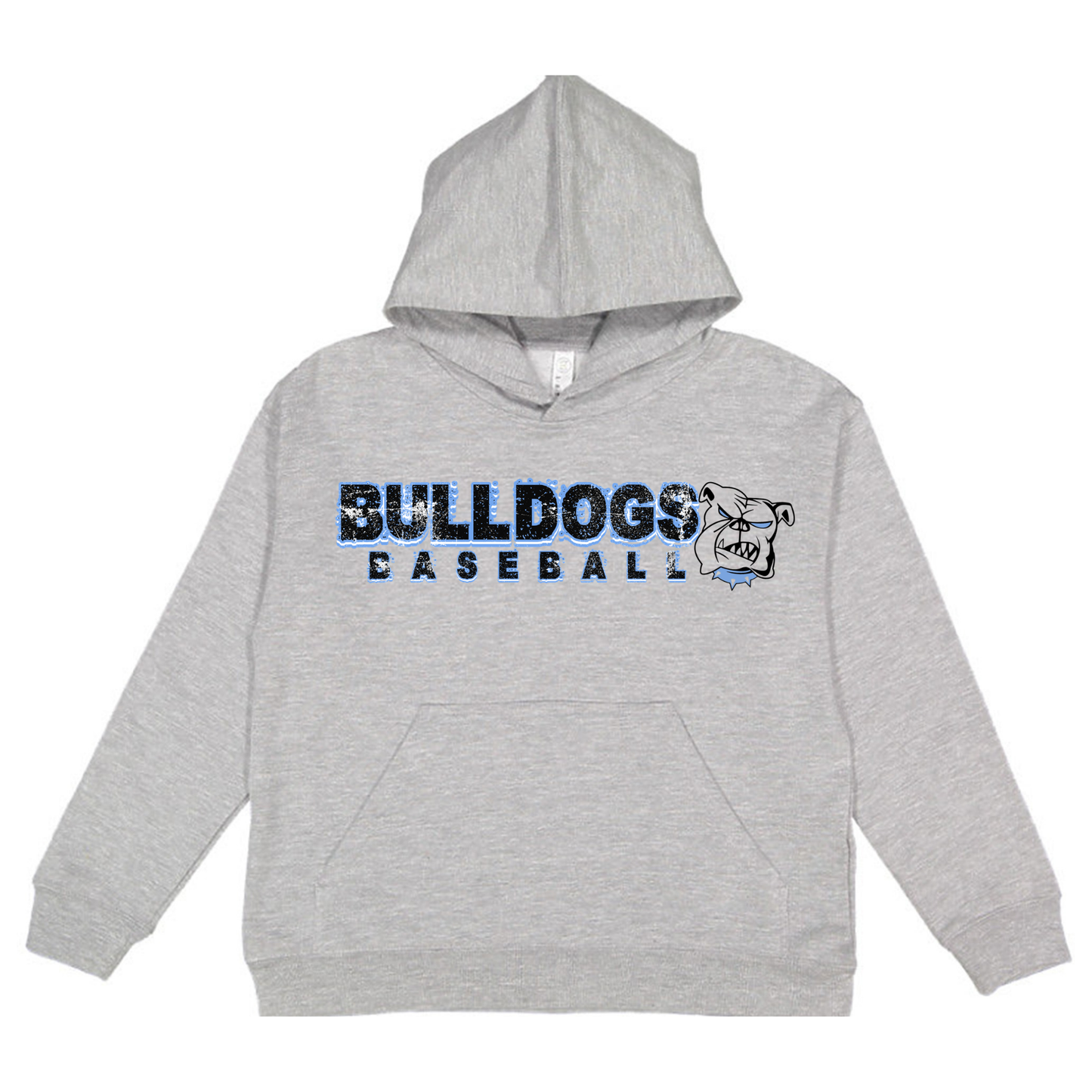 Bulldogs Baseball | Youth Hooded Sweatshirt