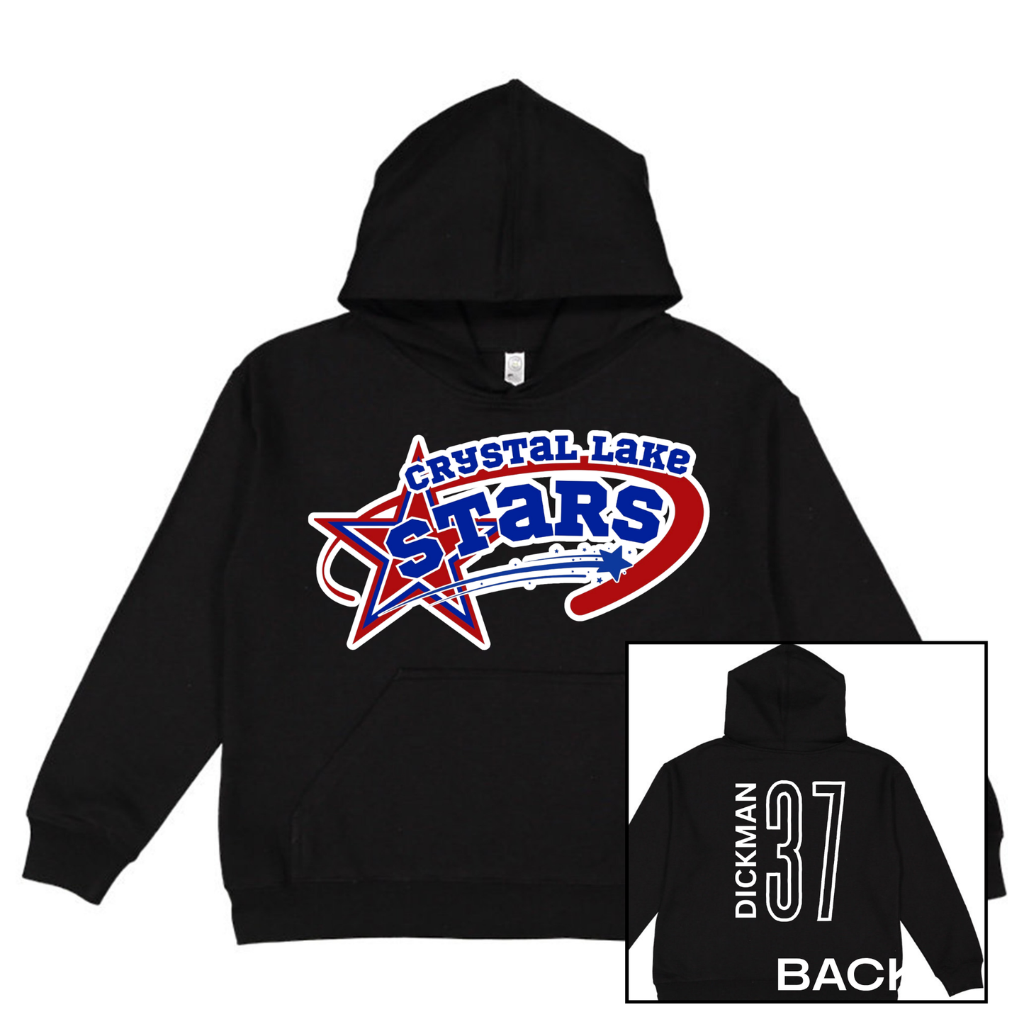 CL Stars Baseball | Youth Hooded Sweatshirt