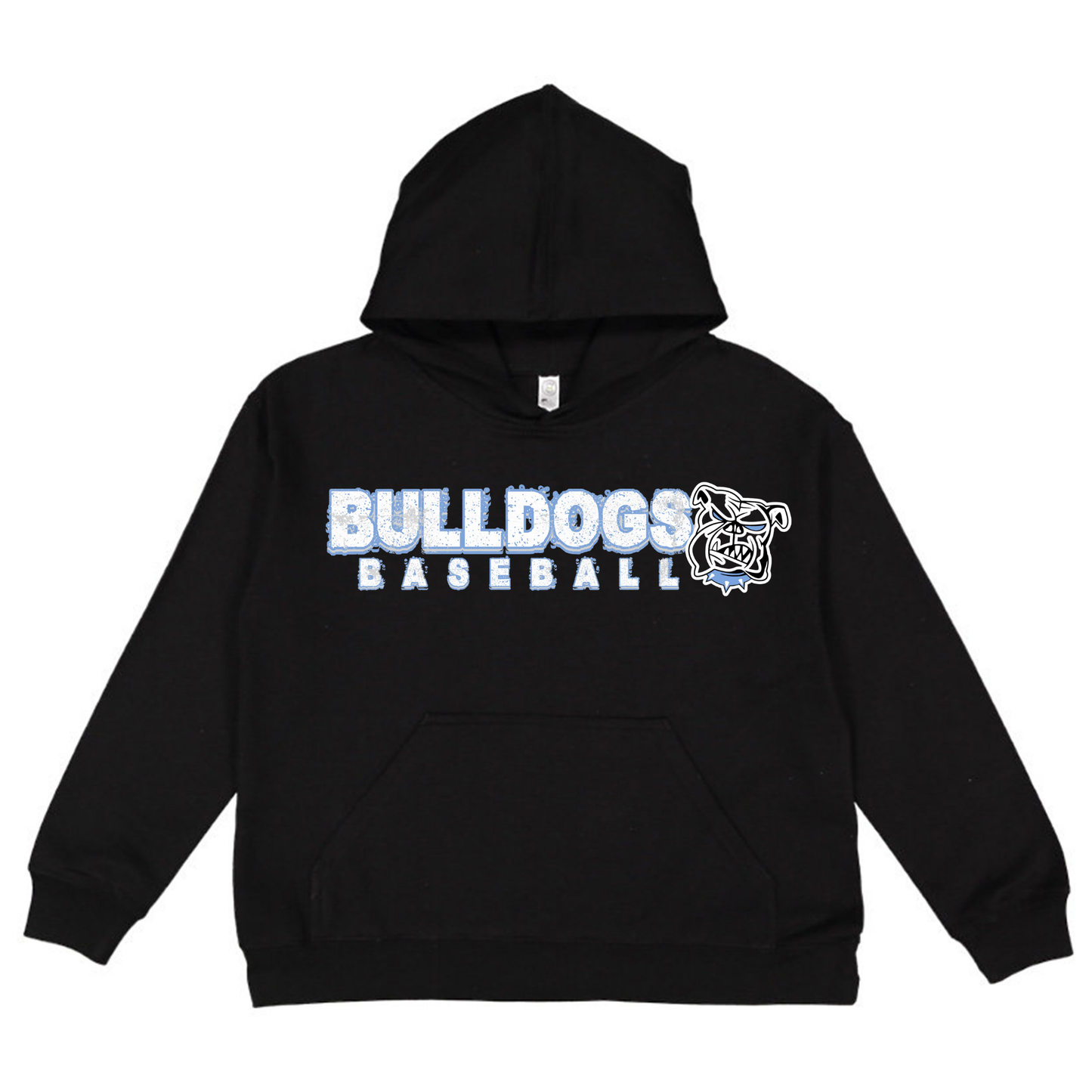 Bulldogs Baseball | Youth Hooded Sweatshirt