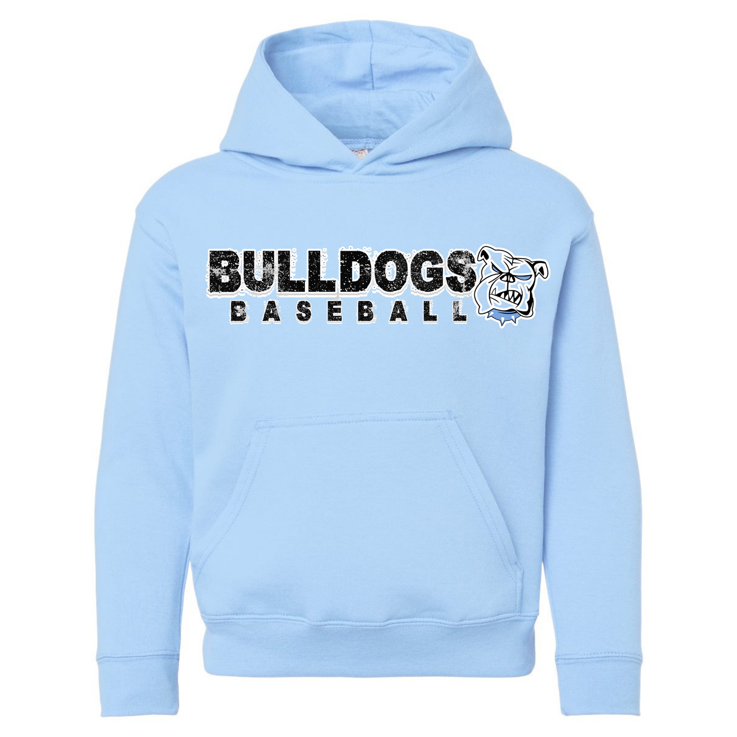 Bulldogs Baseball | Youth Hooded Sweatshirt