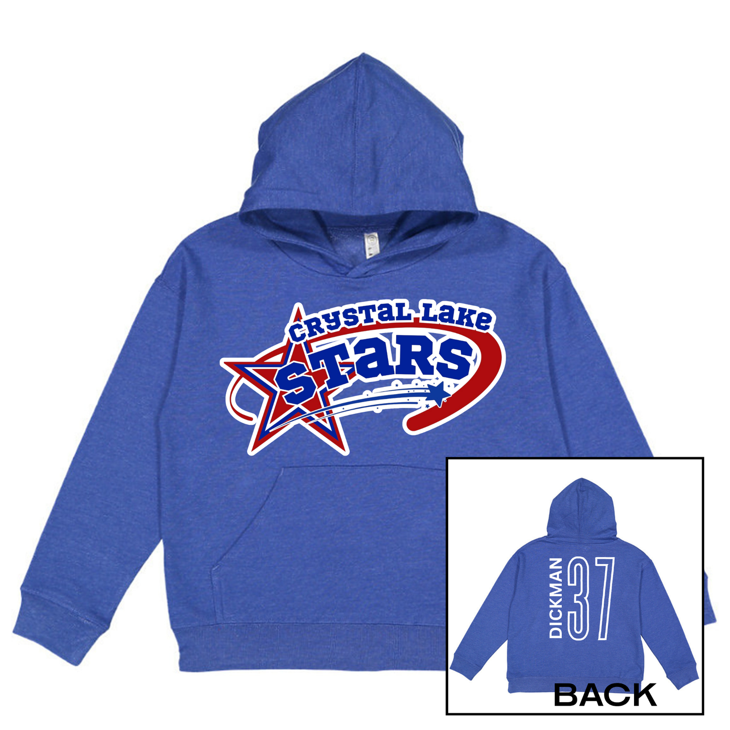 CL Stars Baseball | Youth Hooded Sweatshirt
