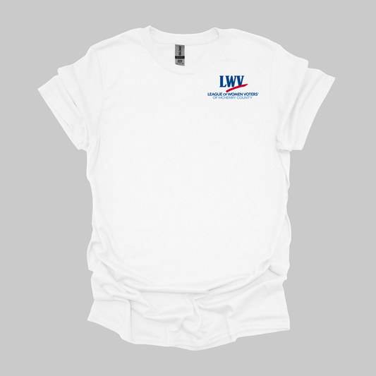 League of Women Voters, Pocket Logo | Short Sleeve Tee