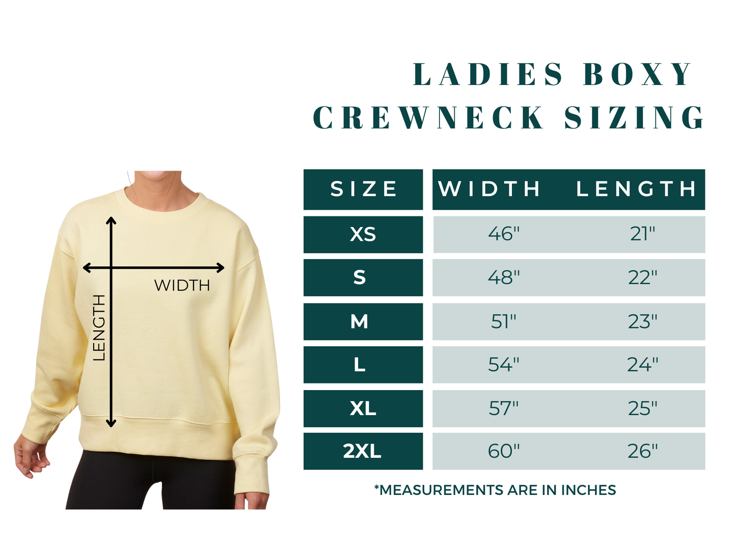 West Wildcats | Ladies Boxy Crewneck