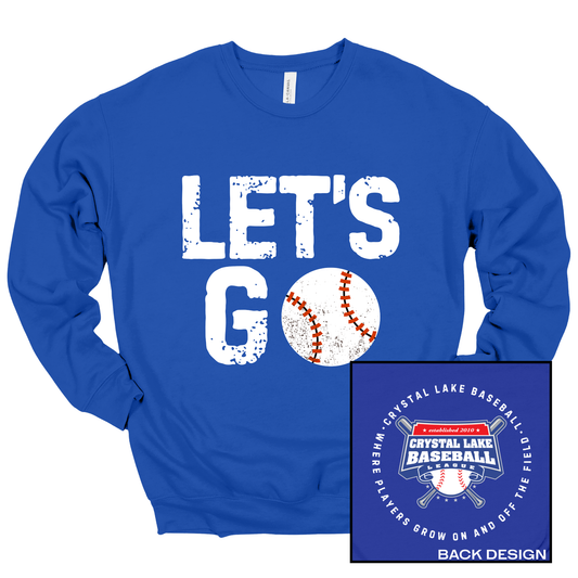 Let's Go CLB | Adult Crewneck