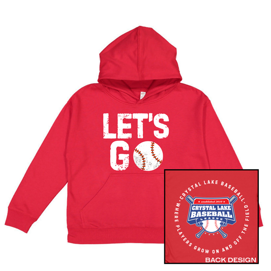 Let's Go CLB | Youth Hooded Sweatshirt