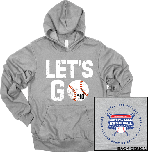 Let's Go CLB, Personalized | Adult Hooded Sweatshirt