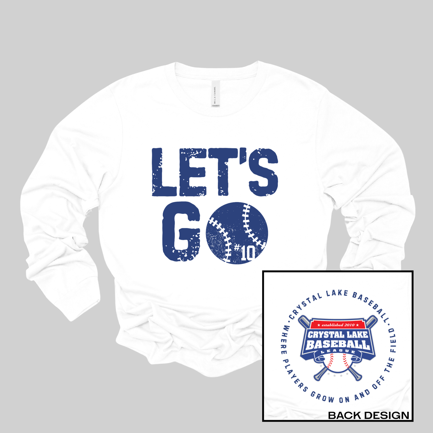 Let's Go CLB, Personalized | Long Sleeve Tee