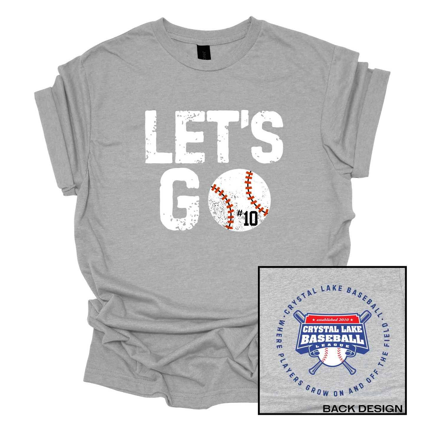 Let's Go CLB, Personalized | Short Sleeve Tee