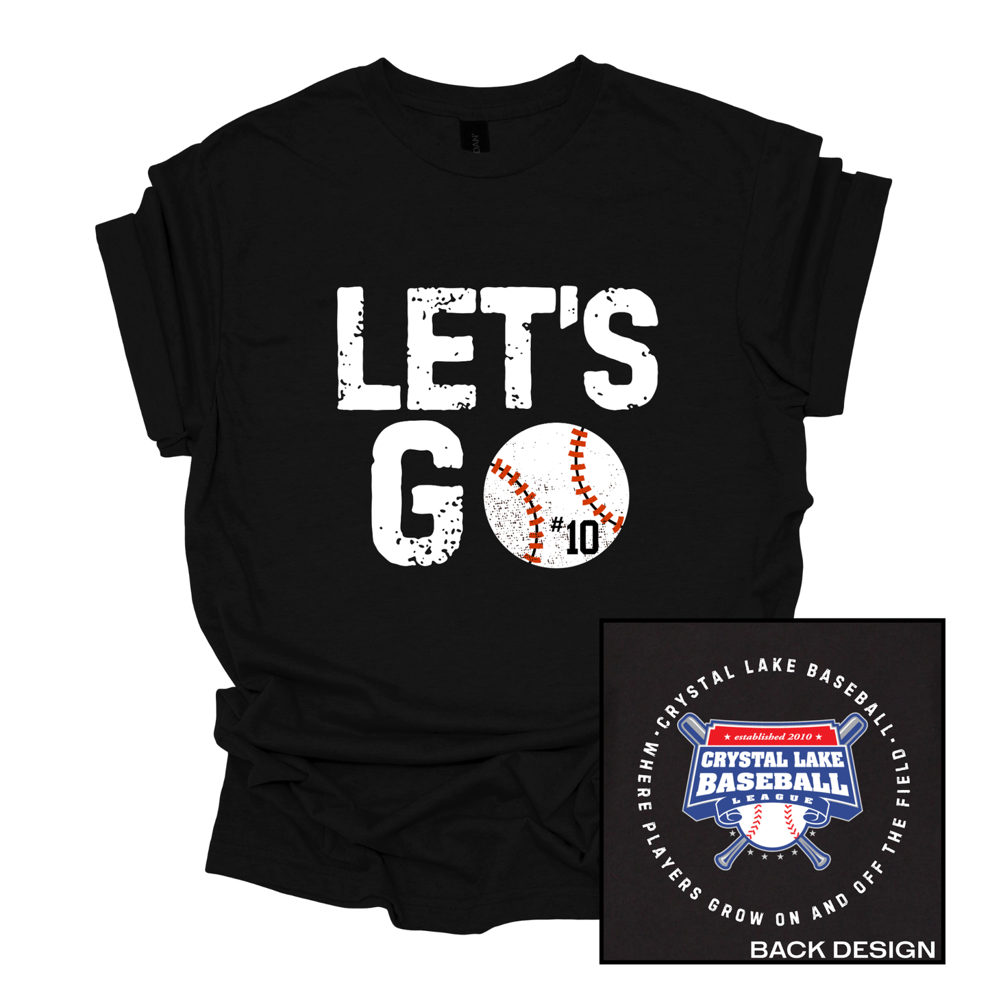 Let's Go CLB, Personalized | Short Sleeve Tee
