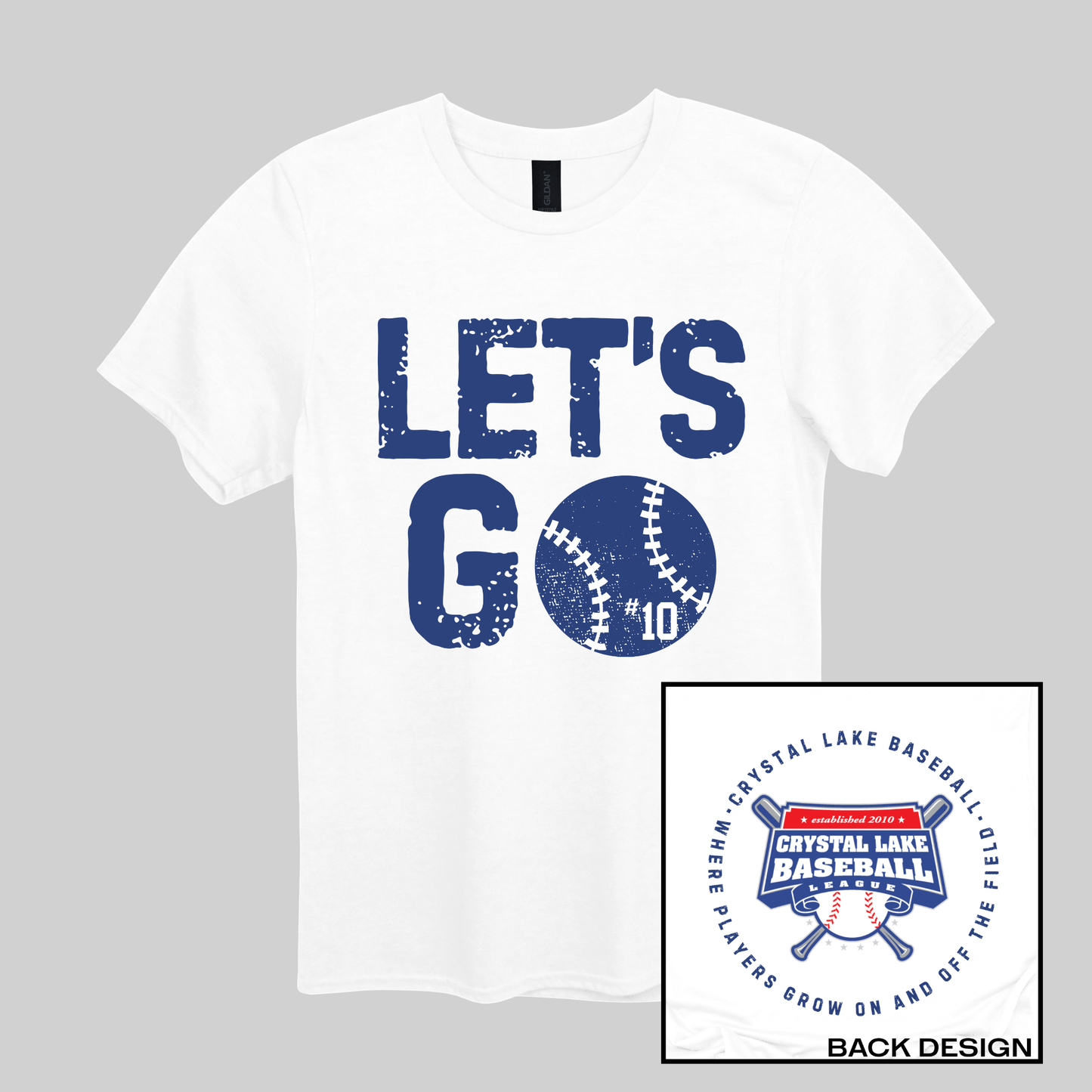 Let's Go CLB, Personalized | Short Sleeve Tee