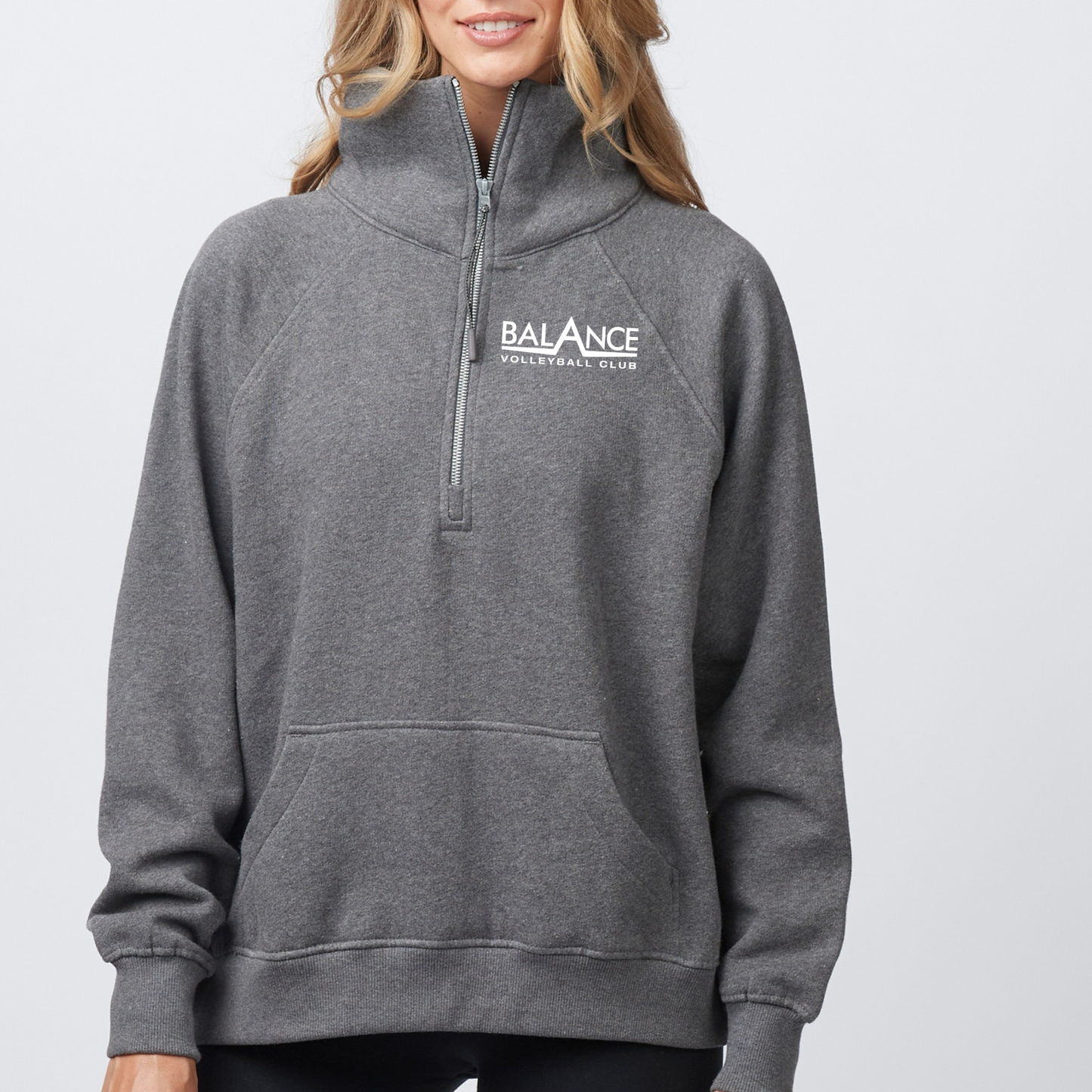 Balance Logo | Womens Quarter Zip Fleece