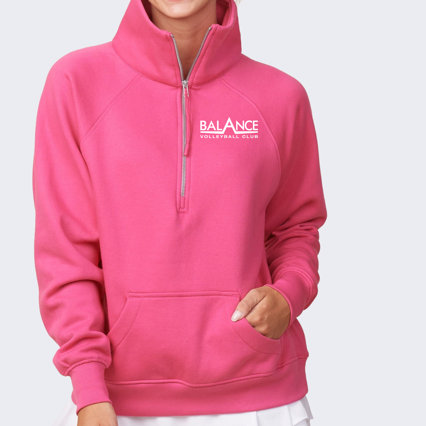 Balance Logo | Womens Quarter Zip Fleece
