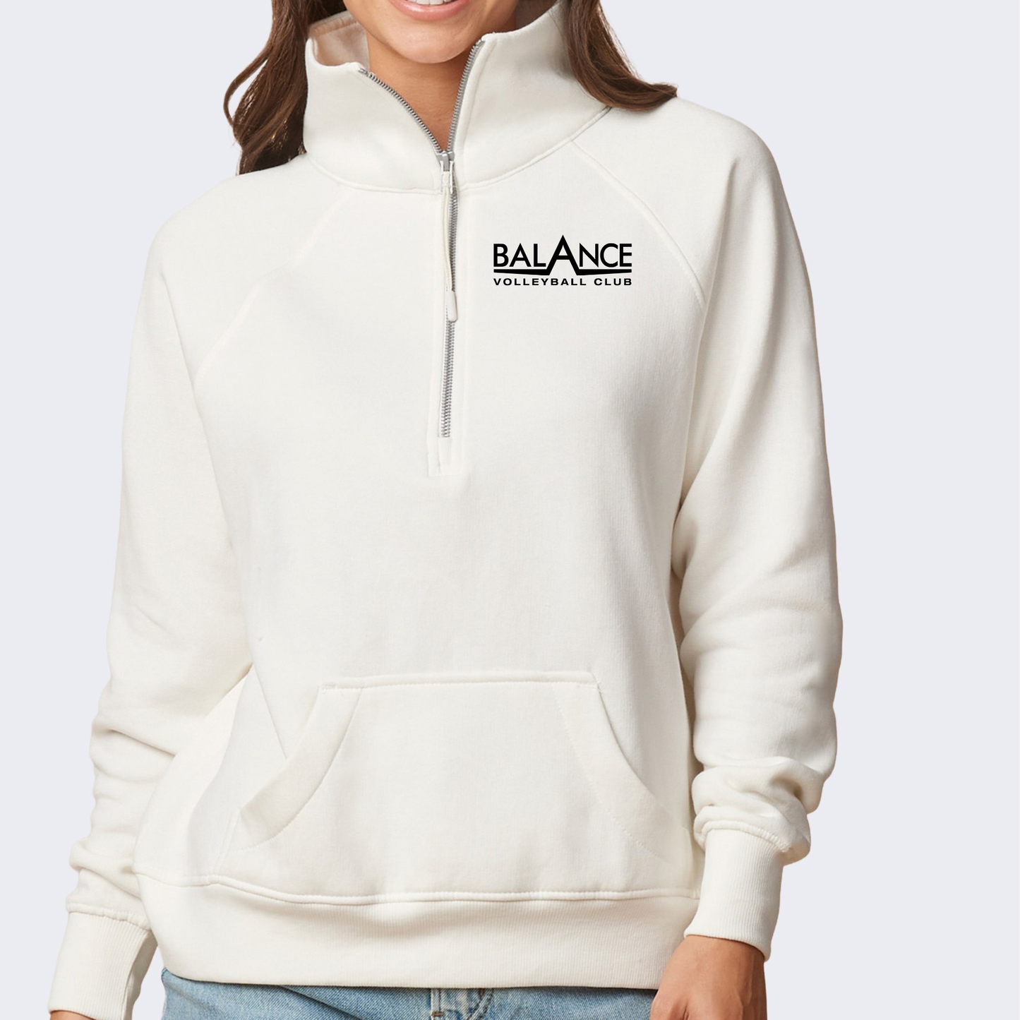 Balance Logo | Womens Quarter Zip Fleece
