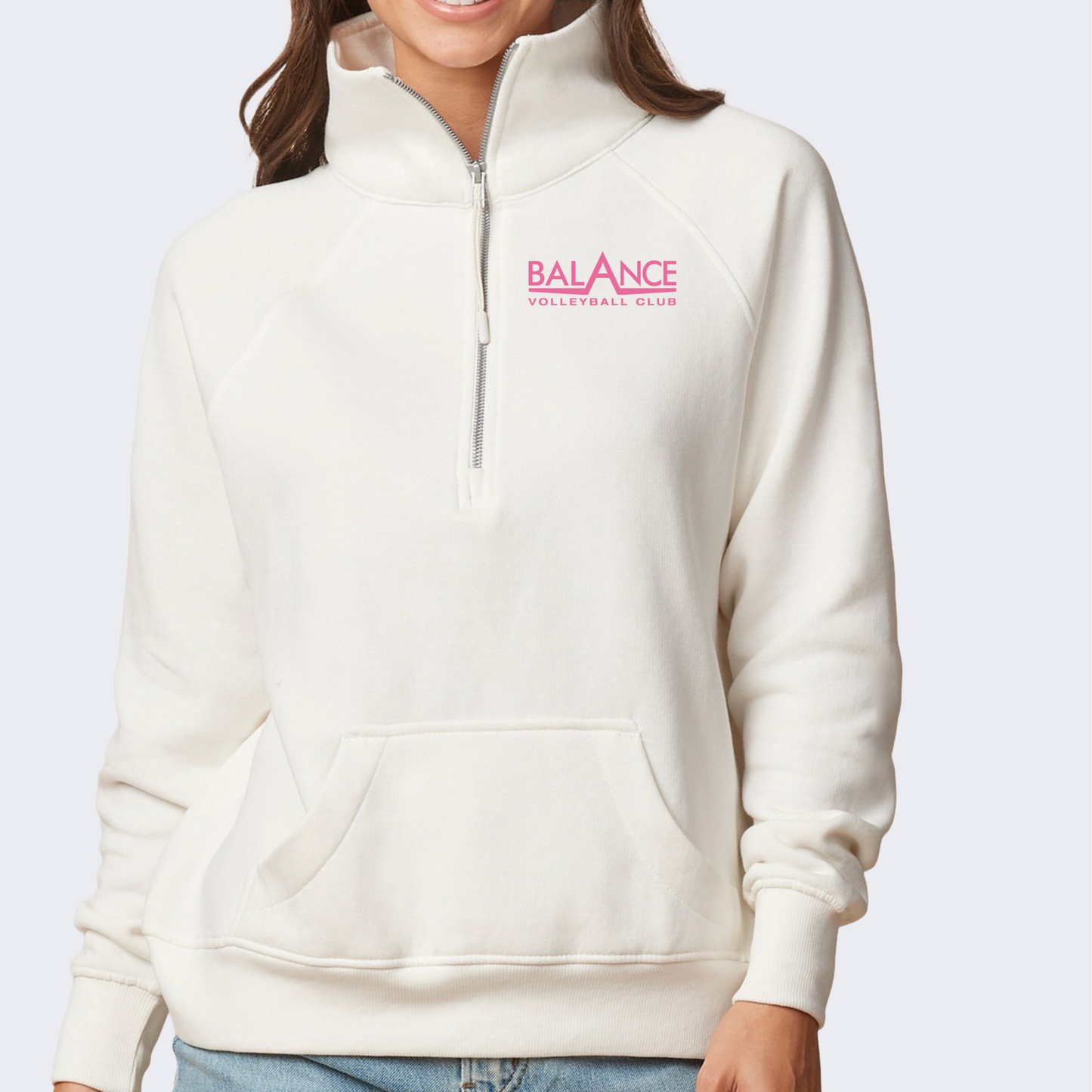 Balance Logo | Womens Quarter Zip Fleece